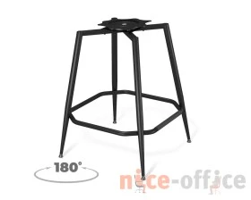 Стул полубарный SHT-ST19-SF2/S1480-1 Велюр, Туманная дымка/Черный муар images