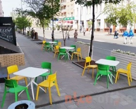 Стул SHT-S110-P Пластик, Зеленый/Зеленый images