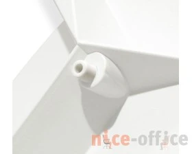 Стул SHT-S111-CN1 с мягкой подушкой из кож.зама Пластик/Экокожа, Белый/Белый images