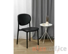 Стул SHT-S180 Пластик, Белый/Черный images