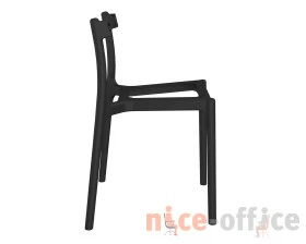 Стул SHT-S180 Пластик, Белый/Черный images