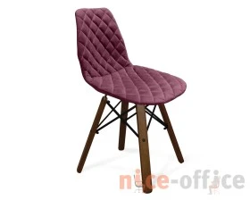 Стул SHT-ST29-C12/S70 Велюр, Ежевичное вино/Темный орех/Черный images