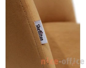 Стул SHT-ST35/S64 Велюр, Горчичный/Черный муар images