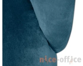 Стул SHT-ST35/S95-WH-1 Велюр, Тихий океан/Прозрачный лак/Черный муар images