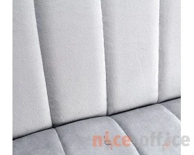 Стул SHT-ST37/S37 Велюр, Серое облако/Черный муар images