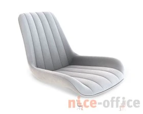 Стул SHT-ST37/S95-1 Велюр, Серое облако/Черный муар images