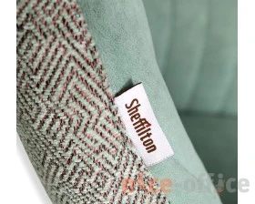Стул SHT-ST38-3/S37 Велюр, Вечерняя заря/Белый муар images