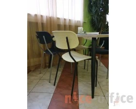 Стул Точка Роста SHT-S85М Пластик, Черный/Бежевый/Черный муар images