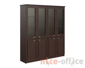 Шкаф большой с 4 стекланными дверьми 1808х466х2023 Раут / Raut images