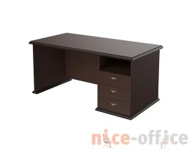 Стол руководителя с 3 ящиками 1600х800х750 Раут / Raut images