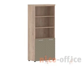 Шкаф с 1 комплектом глухих малых дверей и топом 854х452х1958 Torr Люкс images