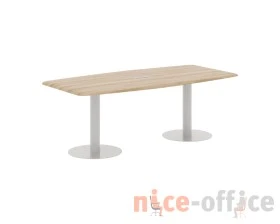 Конференц-стол прямоугольный 2200х1100х754 Вейв / Wave images