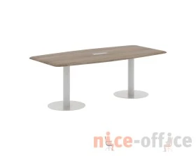 Конференц-стол прямоугольный 2200х1100х754 Вейв / Wave images