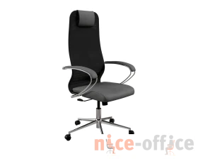Кресло Sit 8 B1-9K - X2+Bahama (M09.B23.G18.W02) (Черный-Тем.серый) images