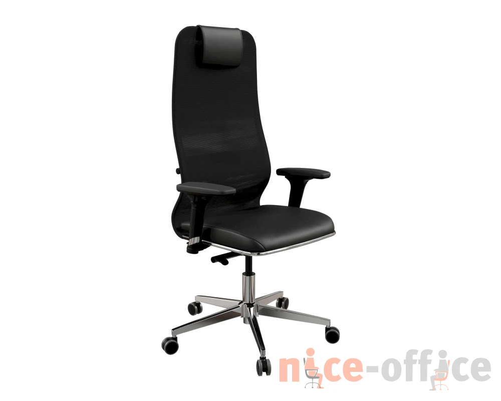 Кресло SynchroSit 8 L1-13D - X2+Extra (M24.B22.G18.W03) (Черный)