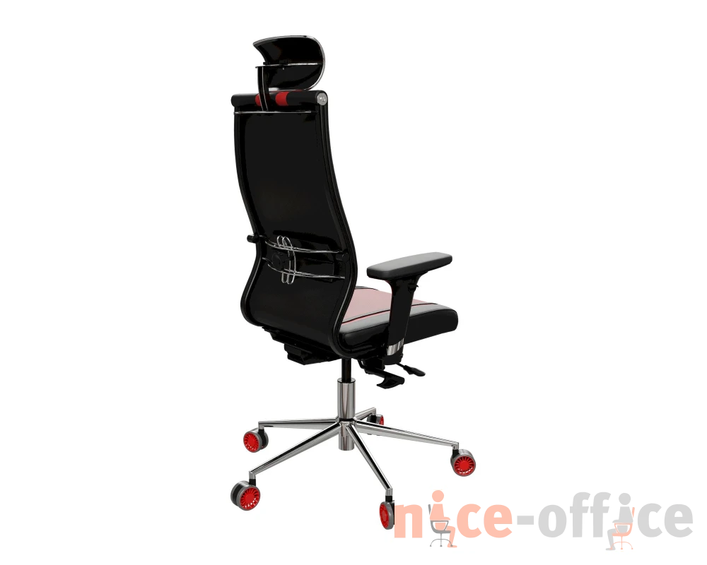Кресло SynchroSit 10 B2-187D - Extra (M18.B23.G18.W32) (Черный-Красный)