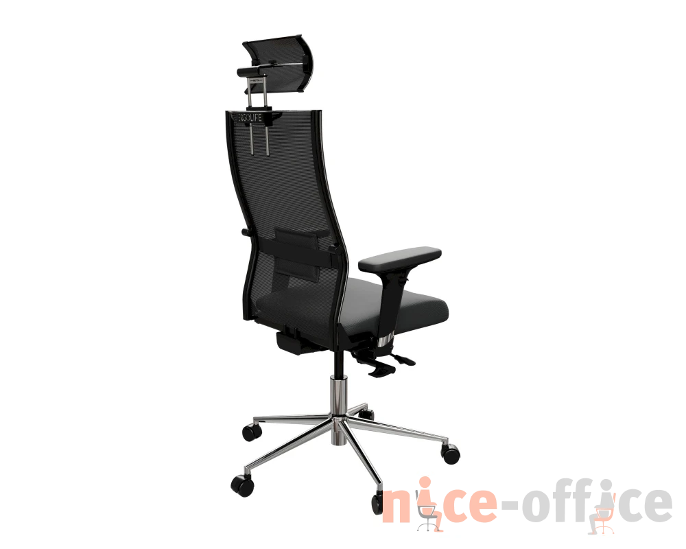 Кресло SynchroSit Air 24 B2-287D - Italy+UMF(X1) (M118.B23.G18.W02) (Черный)